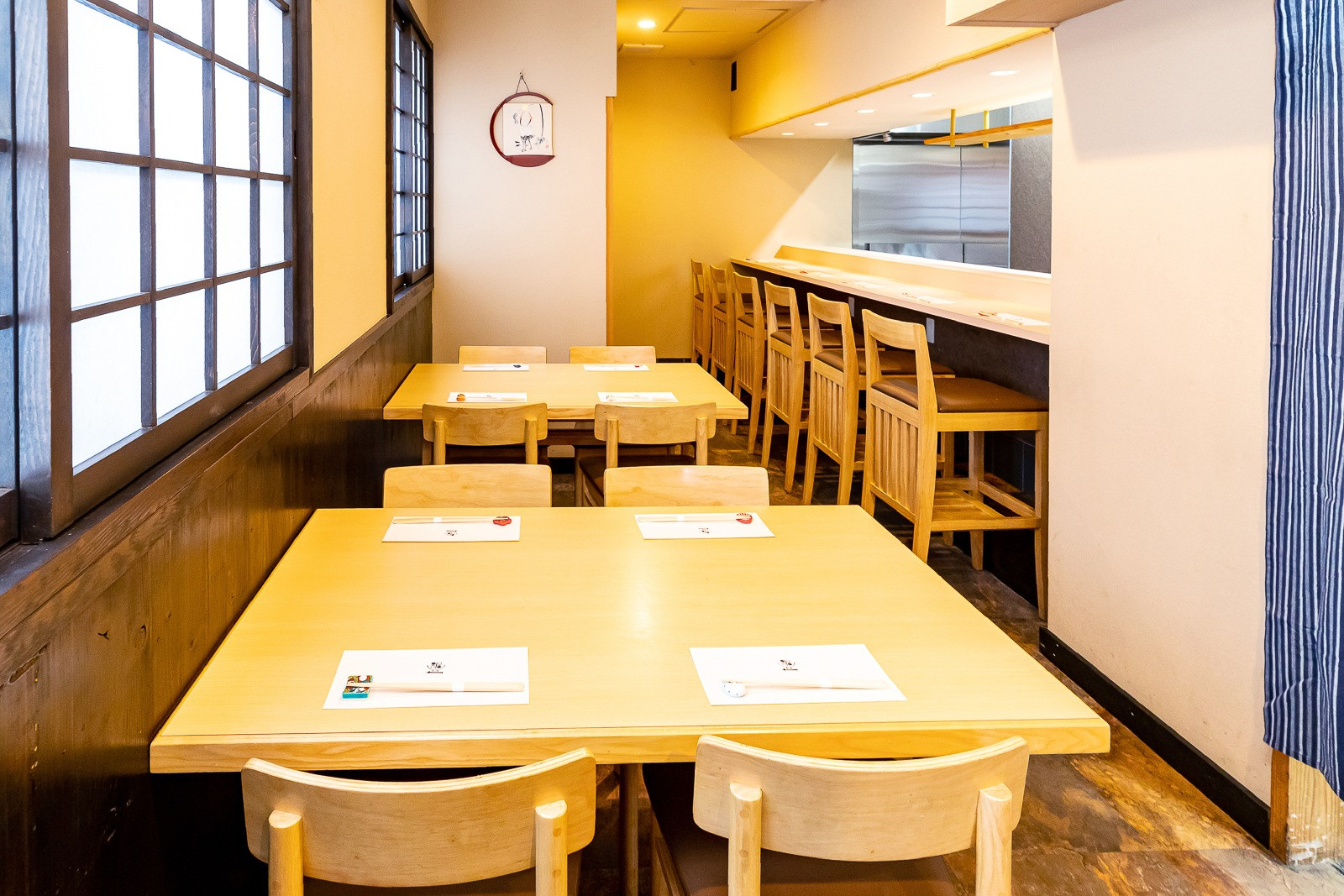 三田の和食料理店は落ち着いた雰囲気でお食事が楽しめます