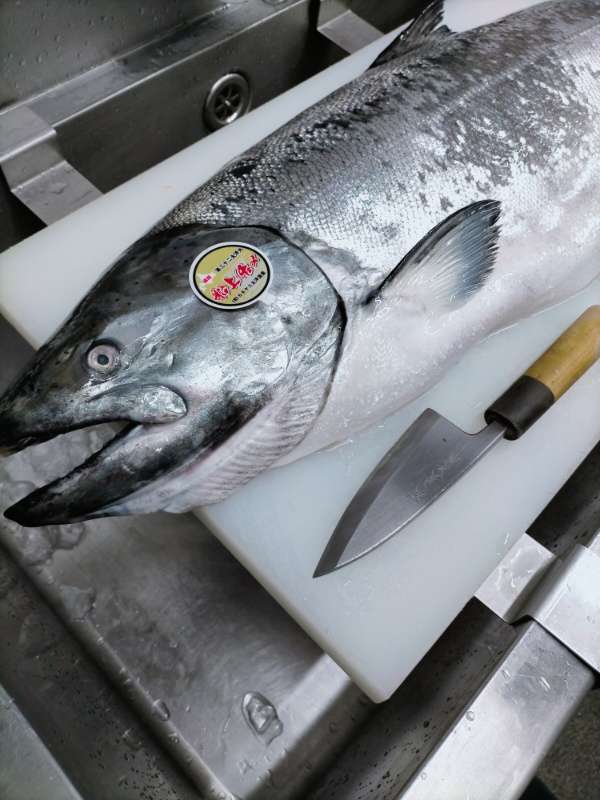 ますのすけ🐟焼き魚定食【国産!!北海道から届いたますのすけ焼き魚定食を食べるならおととごはん味保へ⠀】